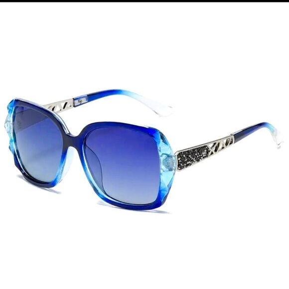 Blue Gradient Sunglasses - Picture 1 of 2